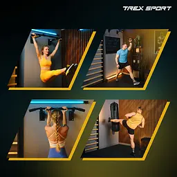 Турнік настінний Trex Sport TX-030PB чорний - мініатюра 4