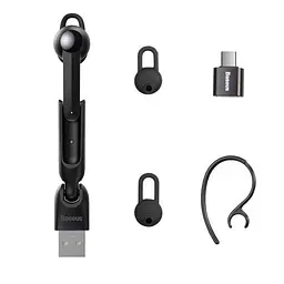 Bluetooth гарнітура Baseus Encok Vehicle-mounted Wireless Earphones A05 NGA05-01 - мініатюра 4