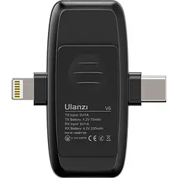 Мікрофонна радіосистема Ulanzi V6 3-in-1 Plug-Play (A020GBB1) [107646] - мініатюра 8