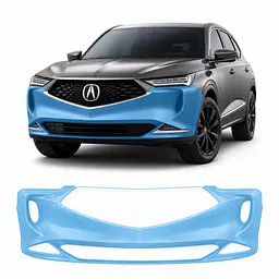 Антигравійна захисна бронеплівка за лекалами для Acura MDX YD4 2022 - передній бампер