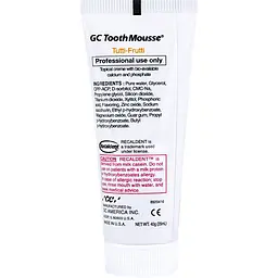 Крем для зубів GC Tooth Mousse Tutti-Frutti 35 мл - мініатюра 6