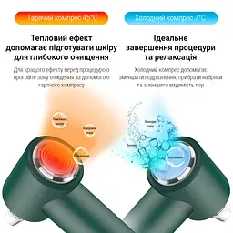 Очищувач шкіри та пор AIMED Pore Cleaner Hot&Cold вакуумний колір білий - мініатюра 5