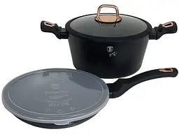 Набір посуду Berlinger Haus Black Rose Collection (BH-7741) - мініатюра 2