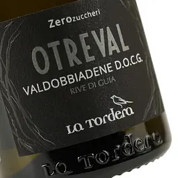 Вино ігристе La Tordera Prosecco Rive Di Guía Valdobbiadene Superiore DOCG Otreval Extra Brut - Zero Zuccheri біле екстра брют 12% 0.75 л (1031) - мініатюра 6