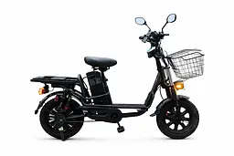 Електровелосипед Minako Monster (2000W, 60V, 36Ah) +Гідравлічні гальма +Розкладний Багажник / сидіння Чорний - мініатюра 2