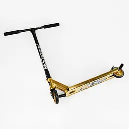 Самокат трюковий Best Scooter 58х87 см Чорно-золотий 000231339 - мініатюра 3