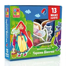 Гра настільна Магнітний театр Червона шапочка, VT3206-52