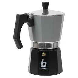 Кавоварка гейзерна Bo-Camp Hillingdon 6-cups Grey/Black сіра (2200520) - мініатюра 3