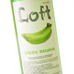 Сироп Loft Зелений Банан 0.7 л - мініатюра 5