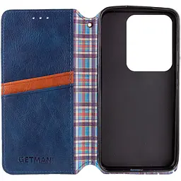 Чохол-книжка GETMAN Cubic Case для Redmi Note 13 Pro 4G/ Poco M6 Pro 4G/ Note 14S Blue [105395] - мініатюра 4