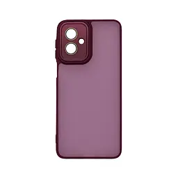 Защитный чехол для Motorola G55 5G, бордовый, ShadeX, противоударный, матовый, панель PC+TPU, защита всего корпуса, амортизация ударов при падении, ArmorStandart (ARM83389)