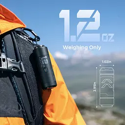 Насос кемпінговий Flextail Zero Pump, чорний - мініатюра 5