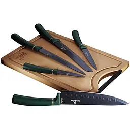 Набір ножів із дошкою Emerald Collection Berlinger Haus kuh0008978 - мініатюра 1