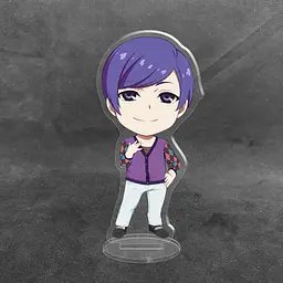Акрилова колекційна фігурка Чібі Chibi Аніме: Токійський гуль (Сю Цукіяма) 10 см - мініатюра 2