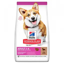 Сухий корм для дорослих собак малих порід з ягням Hills Adult Small & Mini with Lamb 1,5 кг