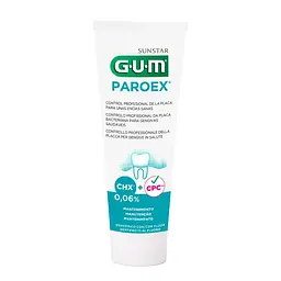 Зубная паста GUM PAROEX 0,06% CHX, 75 мл — Уход за десной и поддерживающее противовоспалительное действие