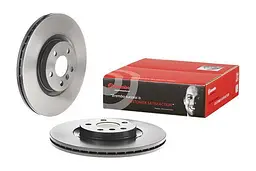 Диск гальмівний вентильований Bmw 2, X2, X1, 1, Mini 13-25р Brembo (09.C351.11)