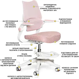 Дитяче крісло Mealux Fantasy Air KP (Y-608 KP) - мініатюра 2