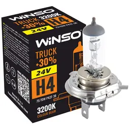 Автолампа WINSO H4 TRUCK +30 75/70W (724400) - мініатюра 2