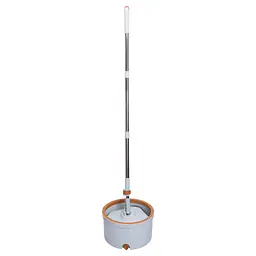 Комплект для прибирання MOP BUCKET SET швабра з віджимом 119 см і відром 7 л Блакитний Household HP-35015-45 - мініатюра 3