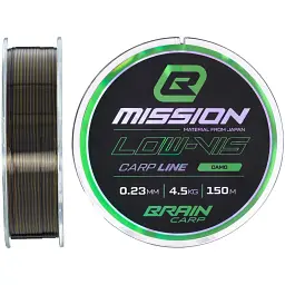 Волосінь Brain Mission Carp Line (Camo) 150m 0.23mm 4.5kg