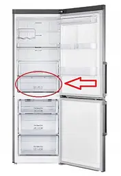 Овочевий ящик для холодильника Samsung RB29, RB30, RB31, RB33, RB34, RB37, DA97-13474A 480x395x180 мм - мініатюра 4