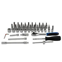 Набір насадок торцевих і біт Grad 1/4" 46 шт Start (6003015) - мініатюра 2