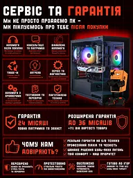 Ігровий ПК Tera Recruit-107i (GTX 1070 8GB / Intel Core i5 6400 / 16GB DDR4 / SSD 240GB) - мініатюра 8