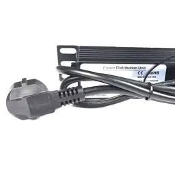 Силовий блок Eserver 19" 8 розеток, викл., алюм. корпус PDU 220В, 16А (WT-2261A-GER-8WAY) - мініатюра 6