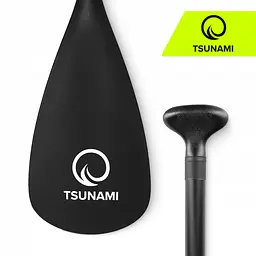 Весло для SUP дошки TSUNAMI 160-215 см регульоване, складне Black (P-5907739316462) - мініатюра 6