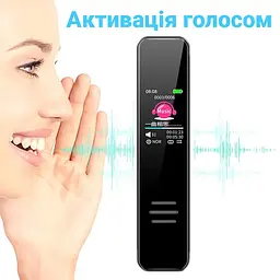 Диктофон цифровий з активацією голосом Savetek GS-R63, 32 Гб пам'яті (100639) - мініатюра 5