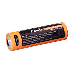 Акумулятор 14500 АА Fenix ARB-L14-2200U Type-C (Чорно-оранжевий) - мініатюра 3