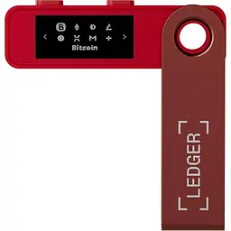 Апаратний гаманець для криптовалют Ledger Nano S Plus Ruby Red (LNSPRR) - мініатюра 3