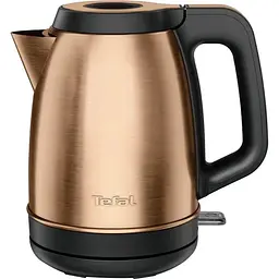 Електрочайник Tefal Coppertinto 1.7 л Strix нержавіюча сталь бронзовий kuh0015310