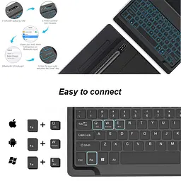 Чохол клавіатура Lenovo Tab M11 TB330 TB331 2024 BlueTooth Keyboard with TP - мініатюра 10