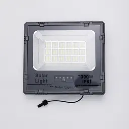 Прожектор вуличний LED на сонячних батареях Yiwu HP-5-62 300 Вт 270 LED з датчиком руху IP67 - мініатюра 2