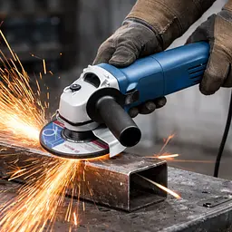 Кутова шліфмашина Angle Grinder 220V • Болгарка з тумблерним перемикачем електрична - мініатюра 4