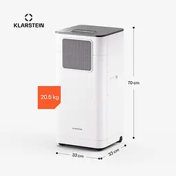 Мобільний кондиціонер Klarstein Breeze Box 7K Smart PAC (10046093) - мініатюра 4