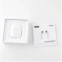 Бездротові навушники XO ES20 Bluetooth механічні кнопки білі - мініатюра 6