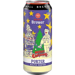 Пиво Volynski Browar Porter темне нефільтроване 5.8% 0.5 л з/б