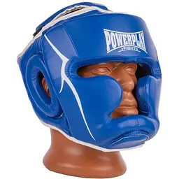 Боксерський тренувальний шолом PowerPlay 3100 PU XL Blue - мініатюра 4