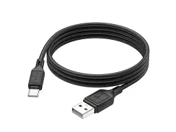 Кабель Hoco X90 Cool USB Type-A to USB Type-C 1m Black (6931474788443) - мініатюра 2