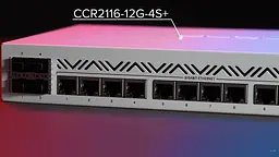 Маршрутизатор Mikrotik Cloud Core Router CCR2116-12G-4S+ - мініатюра 2