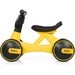 Толокар-мотоцикл Bambi M 4086-6 жовтий - мініатюра 4