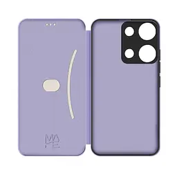 Чохол-книжка MAKE Xiaomi Redmi Note 14S Flip Aurora Purple - мініатюра 4