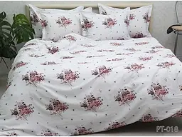 Комплект постільної білизни з компаньйоном 2-спальний TAG tekstil pbe0042380 - мініатюра 2