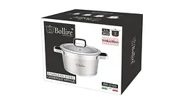Каструля з кришкою Bollire BR-2103 3,1 л 20х11,5 см - мініатюра 2