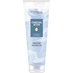 Гель для душу Fortesse Charcoal Detox з білим вугіллям та олією чайного дерева 270 мл