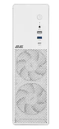 Корпус 2E Credo Slim V90W-400 с БП ATX400 White (2E-V90W-400) - мініатюра 2