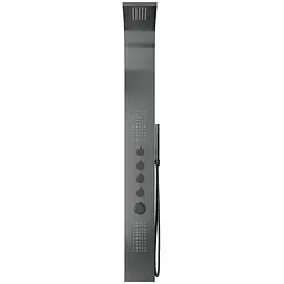 Душова панель Corsan Samsara graphite gunmetal S003MGM, Графіт - мініатюра 3